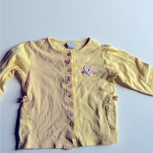 Vintage Sears Yellow Vest